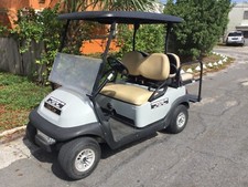 2017 grey Club Car Precedent 4 seat passenger 48v 48 volt Golf Cart lights 