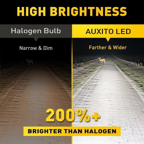 4x 9005 9006 LED Headlight Bulbs High Low Beam Kit 6500K Xenon Super White AUC - Picture 7 of 9