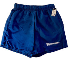 GK  GYMNASTICS  GRAPHIC GIRLS MEDIUM NAVY NYLON BOXER SHORTS ACTIVE CASUAL SZ M