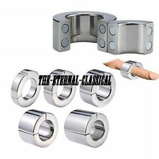 Mens Ball Stretcher Weight Heavy Magnetic Stainless Steel Ball Stretching Weight