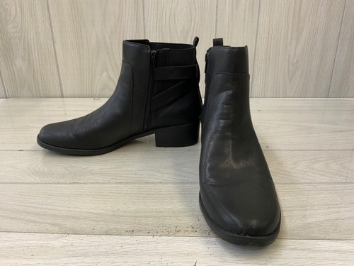 womens size 11 black ankle boots