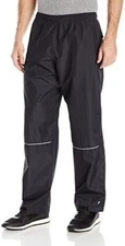 ASICS Men's Waterproof Windproof Flint Pant, Dark Gray
