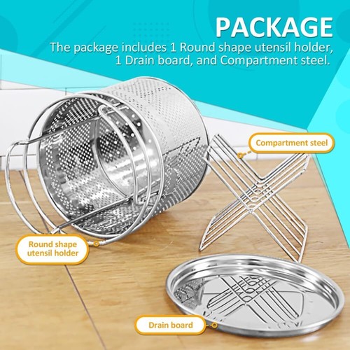 Silverware Drying Basket Kitchen Sink Utensil Holder ReplacementThin Dish Dry... - Picture 5 of 6
