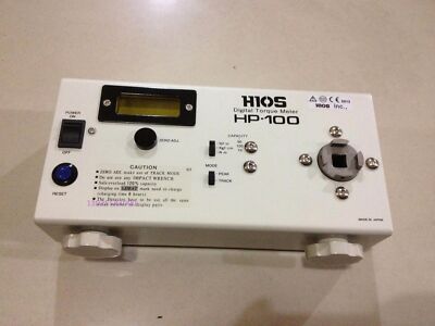 New In Box Torquemeter Hios HP-100 Digital Torque Meter Torsiometer #W3