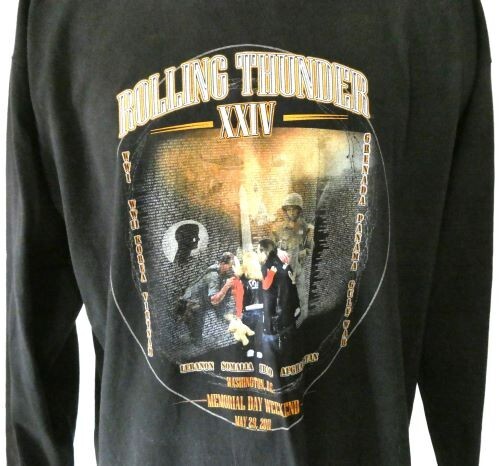 Harley-Davidson Rolling Thunder Tシャツ Vintage Harley Davidson Rolling Thunder Single | Depop