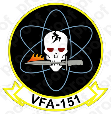 STICKER USN VFA 151 Vigilantes | eBay