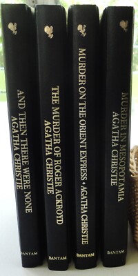4 New Agatha Christie Mystery Collection Murder On The Orient Express + 3 More