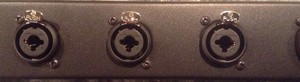One-1RU-Rack-Panel-8-Combo-XLR-TRS-1-4-034-Patch-Panel-Ships-Free-to-US-Zip-Codes