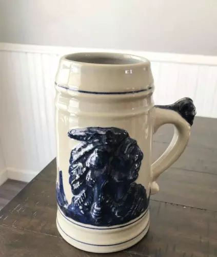 Old Sleepy Eye Western Stoneware Mug Stein Limited Edition 1979 No 57 Vintage