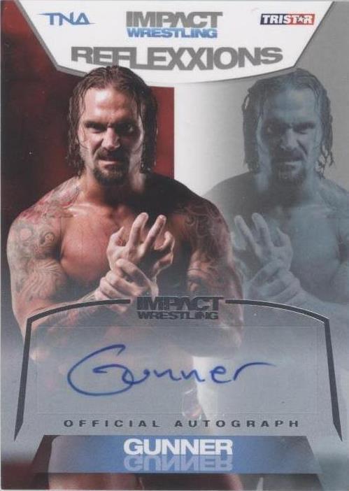 2012 TRISTAR TNA Impact Wrestling Reflexxions - Gunner #34 - 1 of 1
