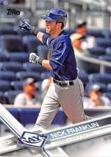2017 Topps #471 Nick Franklin NM-MT Rays ID:1689