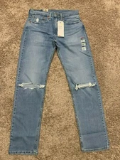 LEVI'S 502 REGULAR TAPER FIT FLEX STRETCH JEAN MENS SIZES RT$68.50 NWT 0899 B11