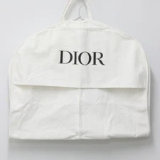 Christian Dior Garment Clothes Bag Cotton Canvas Medium 130x60.5x9cm Unused