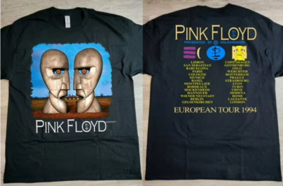 1994年 PINK FLOYD EUROPEAN TOUR 1994 XL Vintage 1994 Pink Floyd European Tour cotton t shirt large | eBay