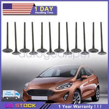 NEW Exhaust Intake Valve Kit Fits For 2014-2017 Ford Fiesta Focus DOHC 12V