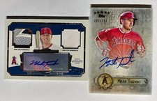 2013 Topps Museum MARK TRUMBO Gu Dual Patch Auto /99 + 2013 Topps Five Star Auto