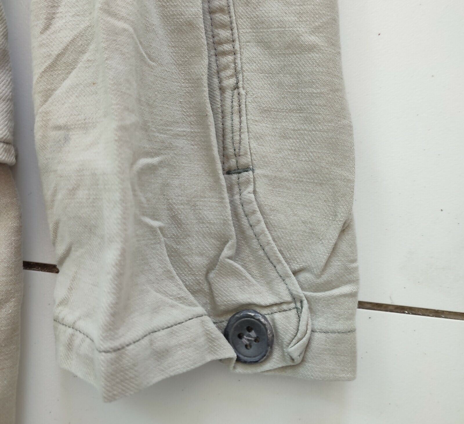CHORE JACKET European Cotton Casual Jacket Size M… - image 5