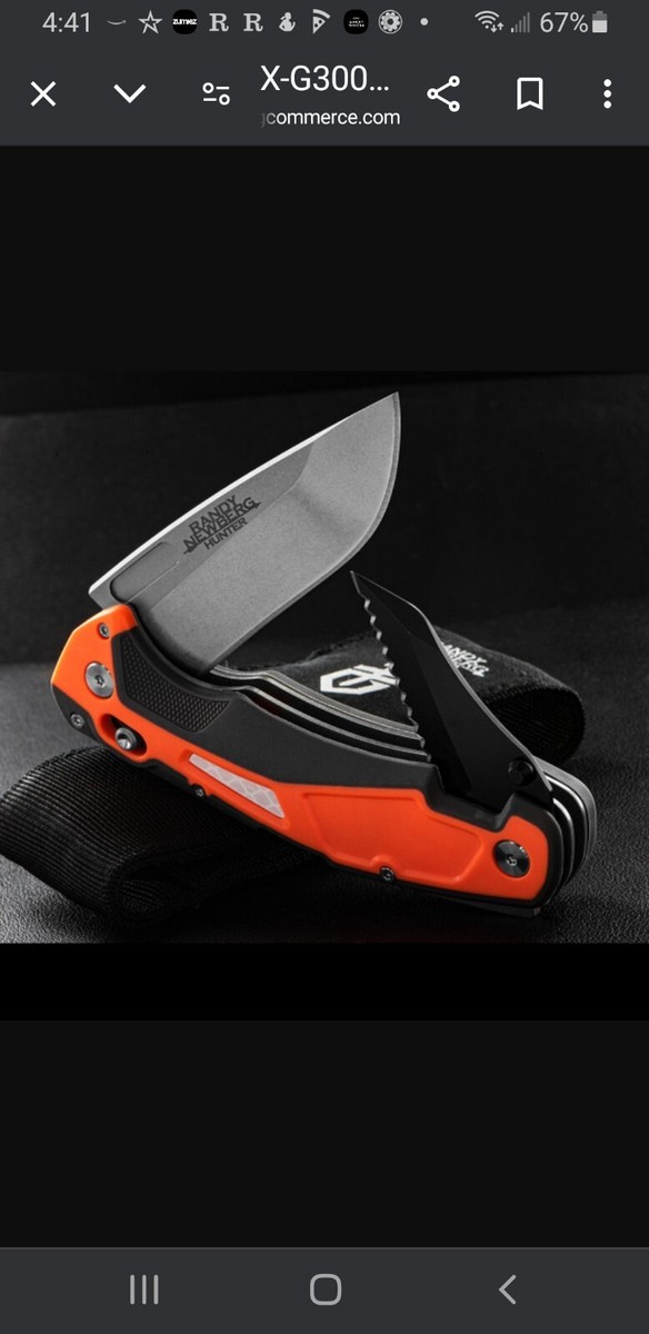 NEW GERBER Randy Newberg DTS Knife - Dual Tool System & Balistic