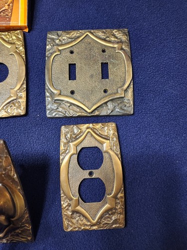 Amerock monterey lot switchplate, door knocker, towel rack, - Picture 4 of 9