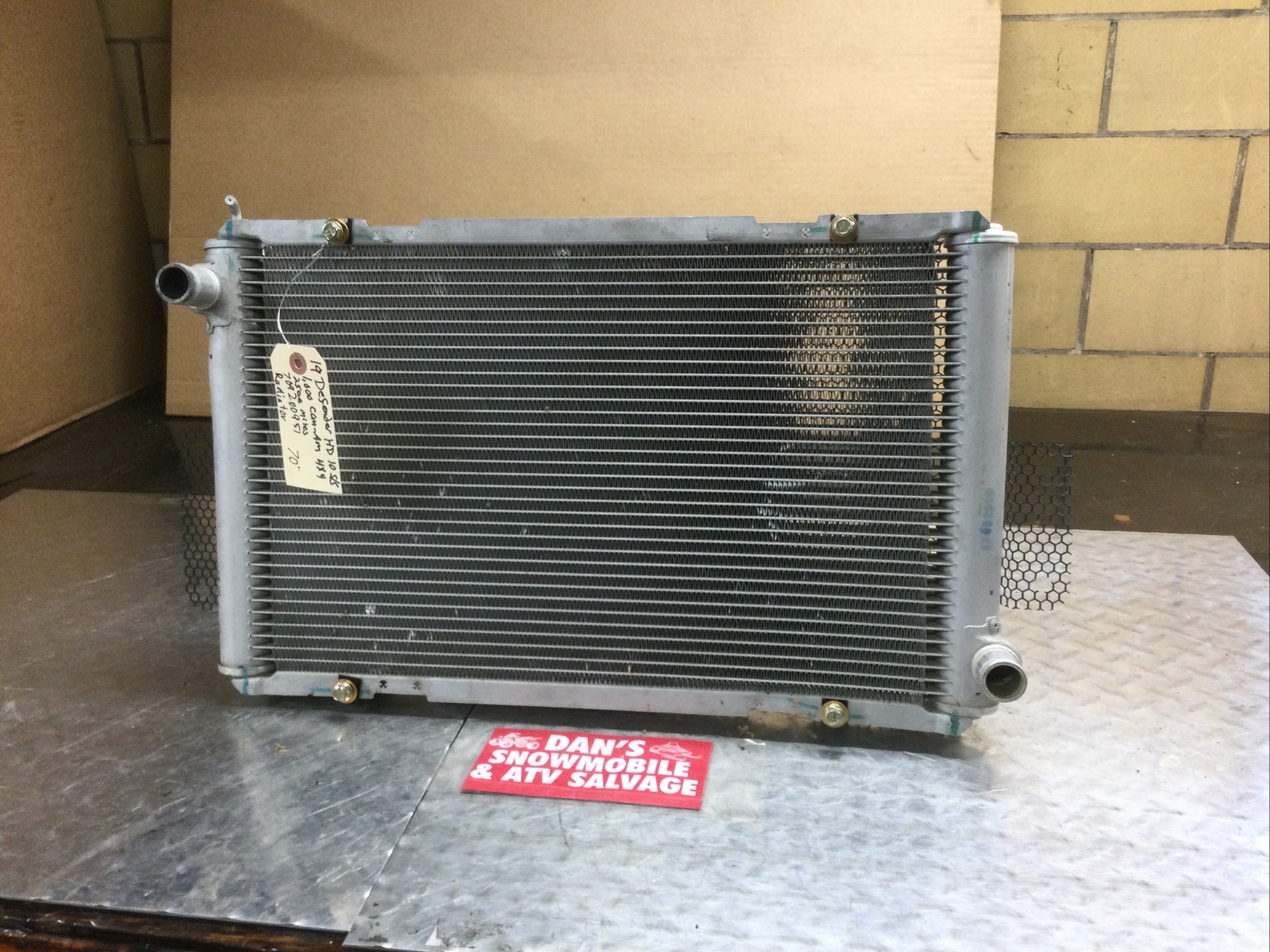 Radiator Cooling # 709200951 Can-Am 2019 Defender HD 10 Side by side 1,000