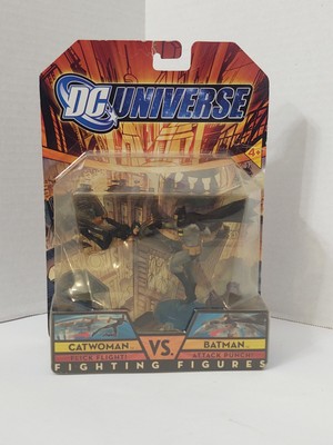 DC Universe Catwoman VS. Batman Fighting Figures 2007  Mattel M7267