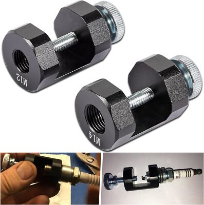 12mm & 14mm Engine Spark Plug Caliper Universal Spark Plug Gap Tool Gapper Kit