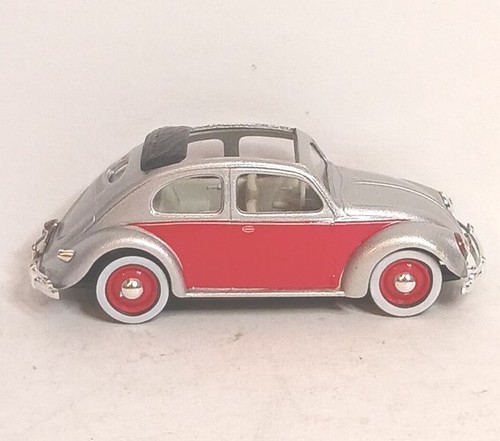 Vitesse Volkswagon VW Beetle Diecast 1:64 Silve Red Vintage Excellent Condition - Picture 2 of 9