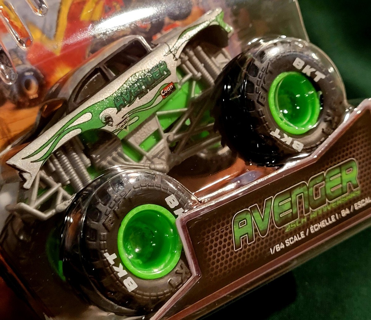 2023 SPIN MASTER MONSTER JAM '57 CHEVY AVENGER - 25TH ANN FINALS