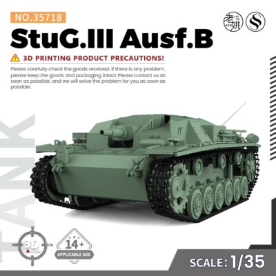 Modèle Blindé WWII Allemand Maquette Militaire : Stug III Ausf F - 1:72