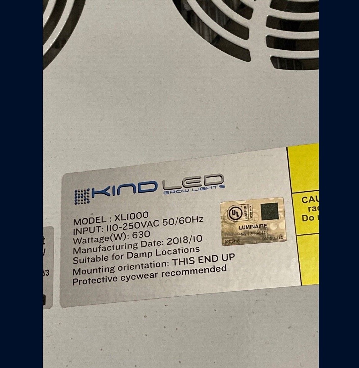 Kind LED K5 SERIES XL1000 LED Grow Light