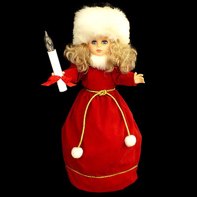 CHRISTMAS FIGURE / RUSSIAN PRINCESS / LITTLE PEOPLE / VINTAGE / ''AS-IS''