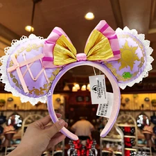 Disney Parks Rapunzel Tangled Pascal Mickey Mouse Minnie Ears Headband 2024