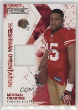 2009 Donruss Rookies & Stars Prime 11/50 Michael Crabtree #27 4f5