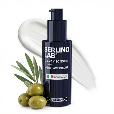 Serlino Lab Face Cream   Moisturizer with Retinol and Hyaluronic Acid, Refreshin