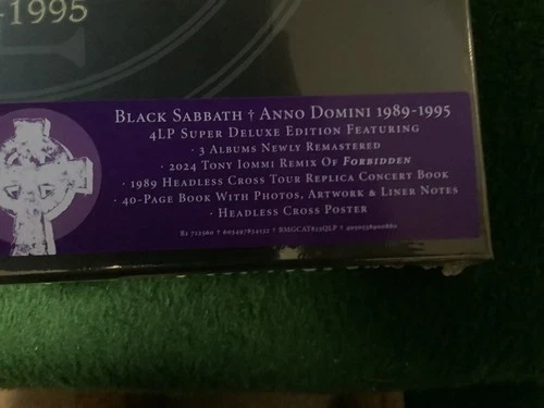 Black Sabbath - Anno Domini 1989-1995 - 4LP Box Set - Sealed