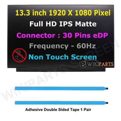 NEU BOE NV133FHM-N33 1080P IPS 13,3'' LED LCD FHD IPS BILDSCHIRM DISPLAY NON-TOUCH UK