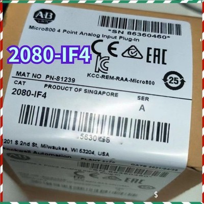 1PC Brand New   2080-IF4 4-Point Analog Input Plug-in Module *pt