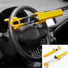 Heavy Duty Dual Bar Dual Hook Car Steering Wheel Locks Anti-theft Device