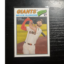 Topps Heritage 2026 Bryce Eldridge San Francisco Giants #310 Rookie Base Card