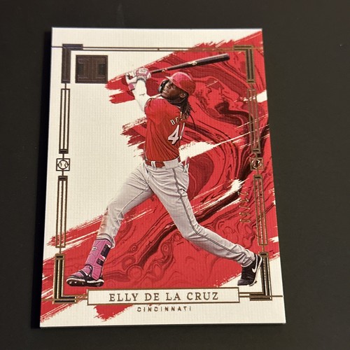 2024 Panini Impeccable Silver /60 Elly De La Cruz #35 Rookie RC - Picture 1 of 10