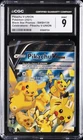 2021 POKEMON BLACK STAR PROMOS #SWSH139 PIKACHU V-UNION CGC 9