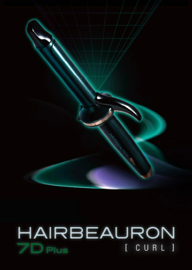 Bioprogramming Hair Curl Iron HAIRBEAURON 7D Plus S-type 26.5mm
