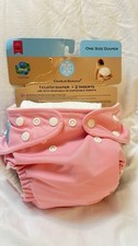 Charlie Banana Cloth Diaper Hybrid AIO One Size Pink New w/ 2 Inserts