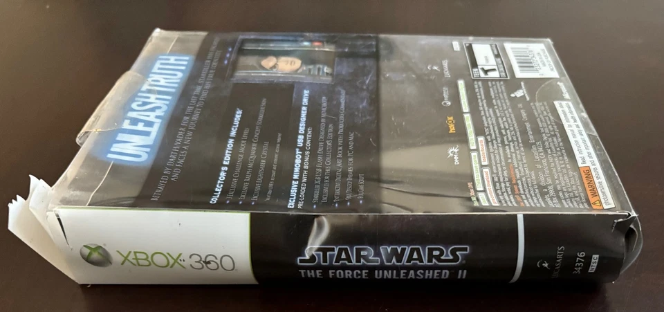 Star Wars The Force Unleashed II - Collector's Edition Xbox 360 - New & Sealed - Image 3 of 4