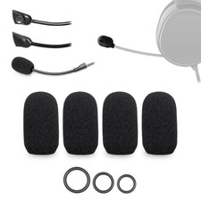 Voarmaks 4-Pack Mic Foam Covers Compatible with Steelseries Arctis 1, 3, 5,...
