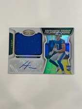 2022 Panini Certified Freshman Fabric Aidan Hutchinson #220 /299 RC Patch Auto