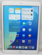 APPLE iPad 7th Gen 10.2" Tablet 128GB Wi-Fi Silver Unlocked.  Small Bend 