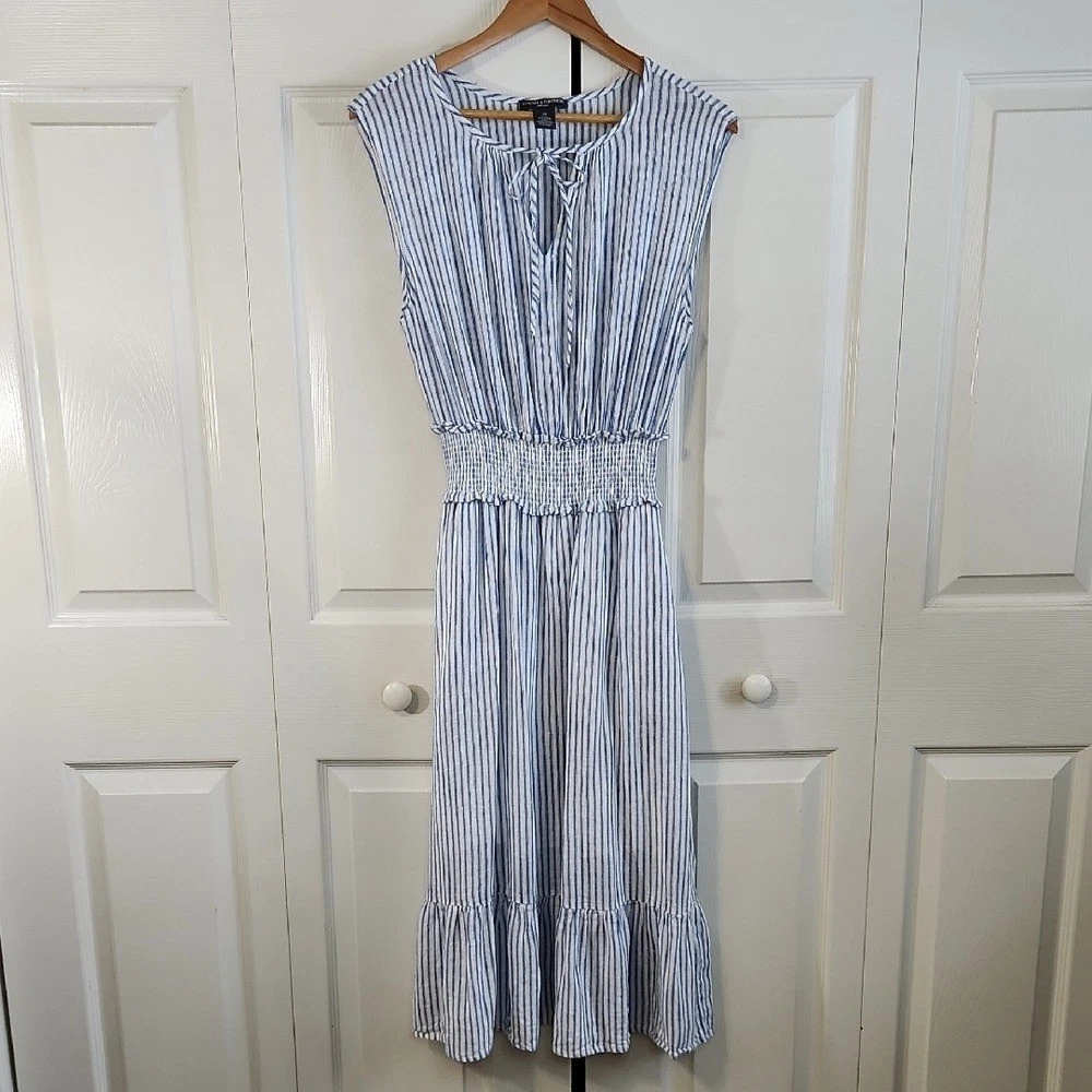 cobalt blue designer dress Novella Dress in Starlight | Whimsically Feminine Timeless Twirly-Worthy  Dresses & Hair Bows