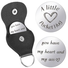 Pocket Hug Keyring Boyfriend Gifts Funny Boyfriend Birthday Gift for Girlfriend