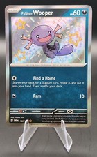 2024 Pokemon Paldean Fates Wooper #180/091 Shiny Rare on eBay